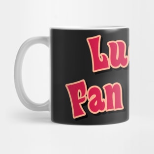 Lucas fan club red Mug